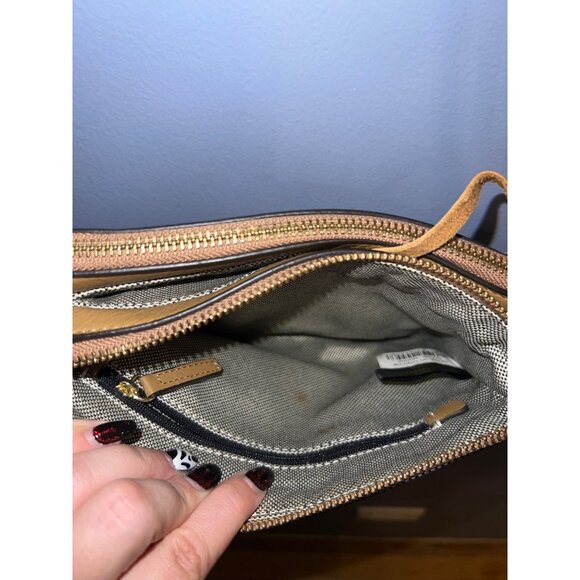 Vince Camuto Litzy Mocha Leather Fringe Crossbody Bag Western‎ Boho Chic Purse - Picture 13 of 13